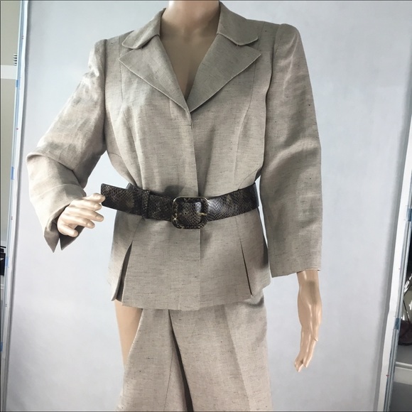 Antonio Melani Pants Suit so 10 beautiful belt - Picture 5 of 5